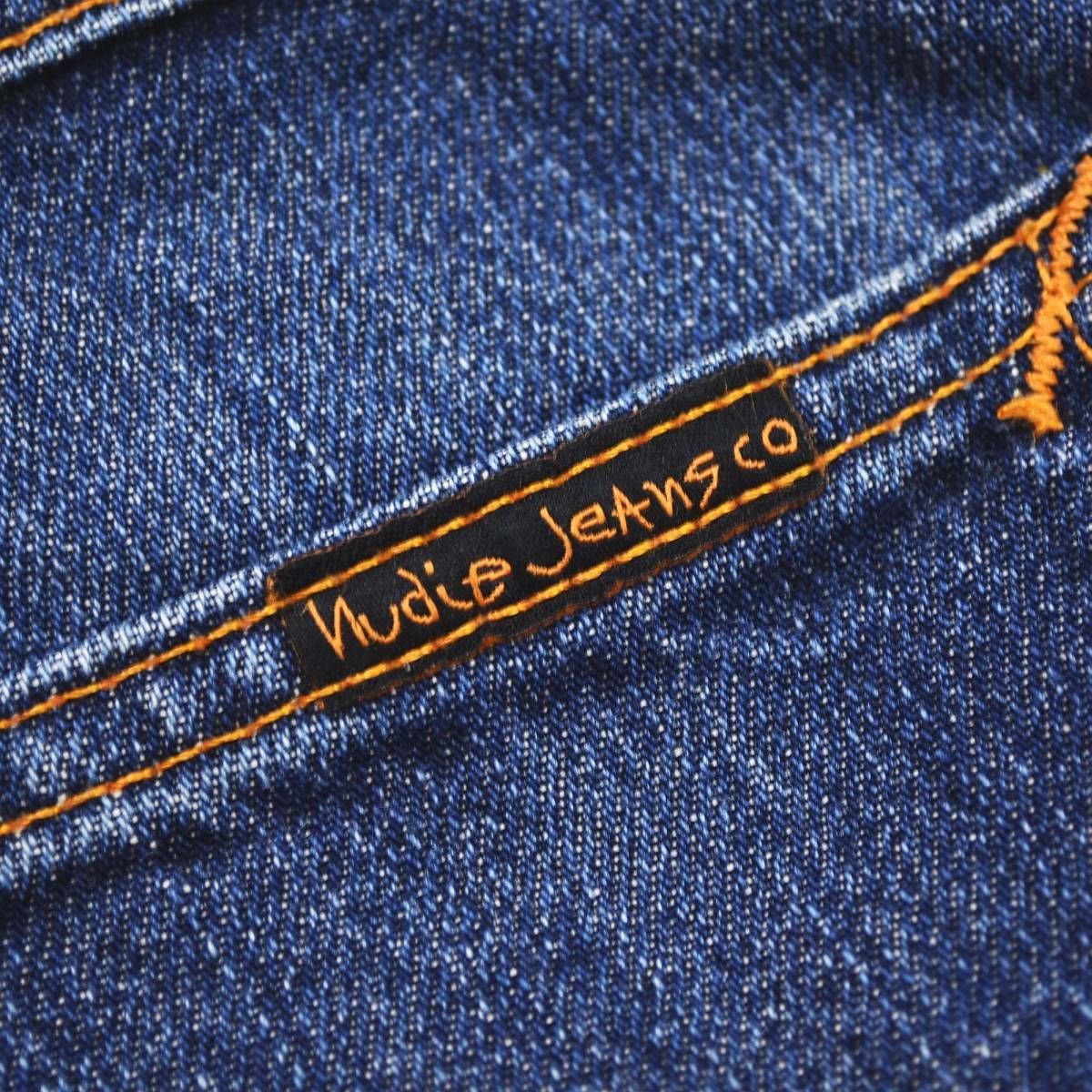 定番】 イタリア製 ヌーディージーンズ NUDIE JEANS ストレート デニム 