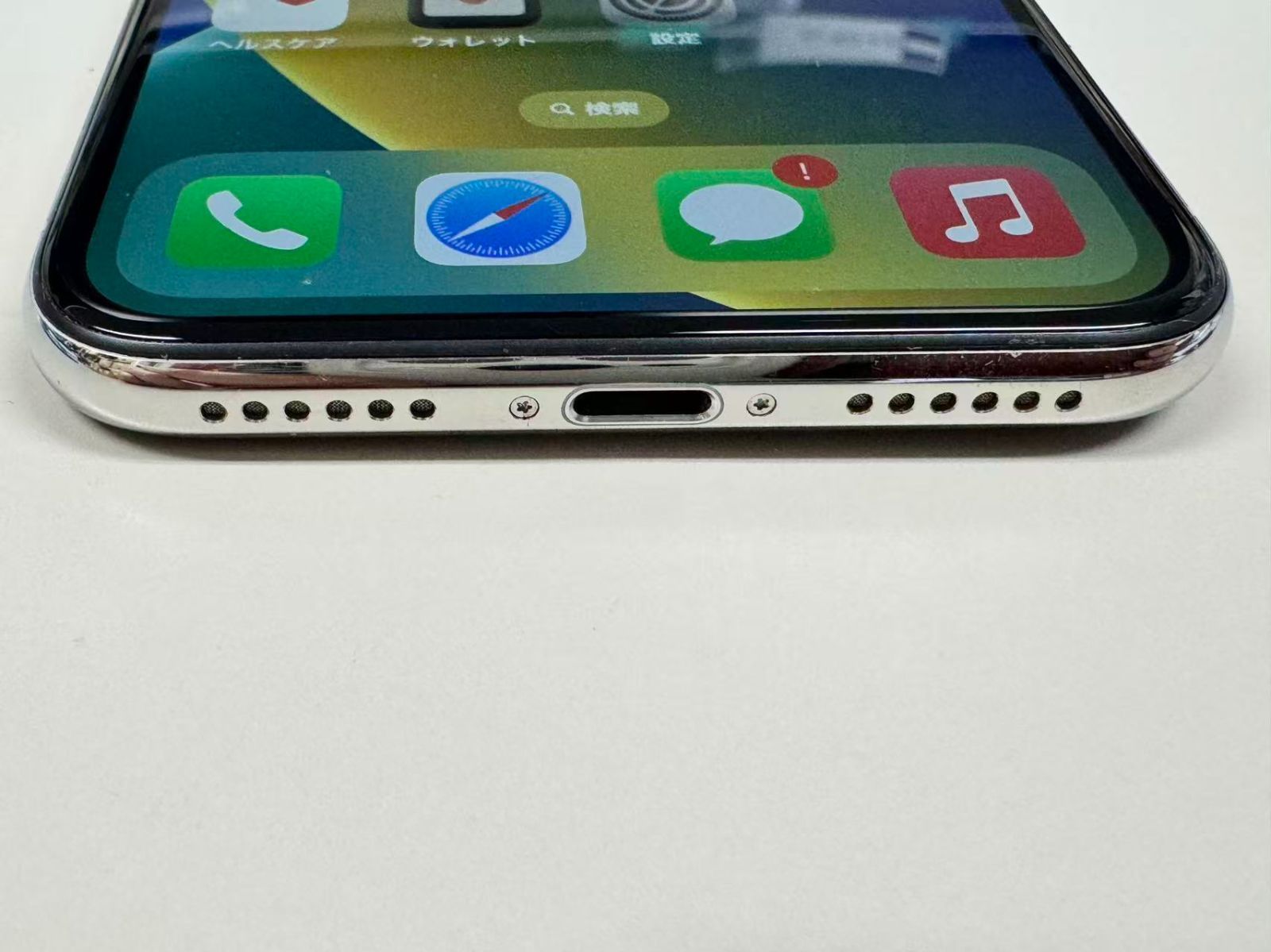 極美品 電池100％ SIMフリーiPhoneX 256GB シルバー - メルカリ