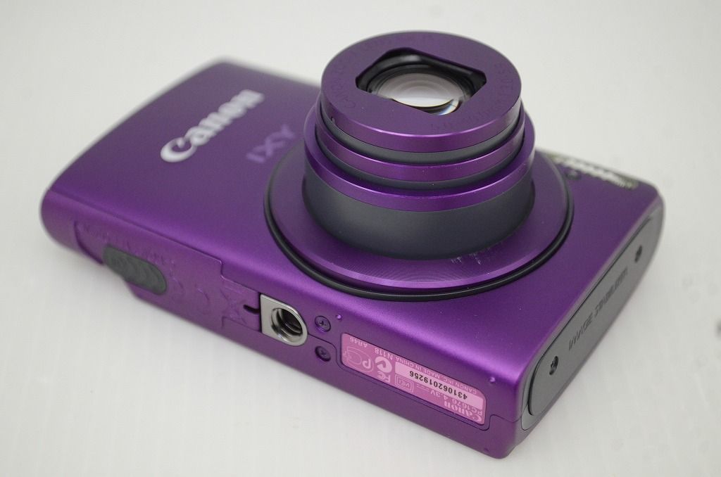 美品 Canon キヤノン IXY 600F コンパクトデジタルカメラ パープル