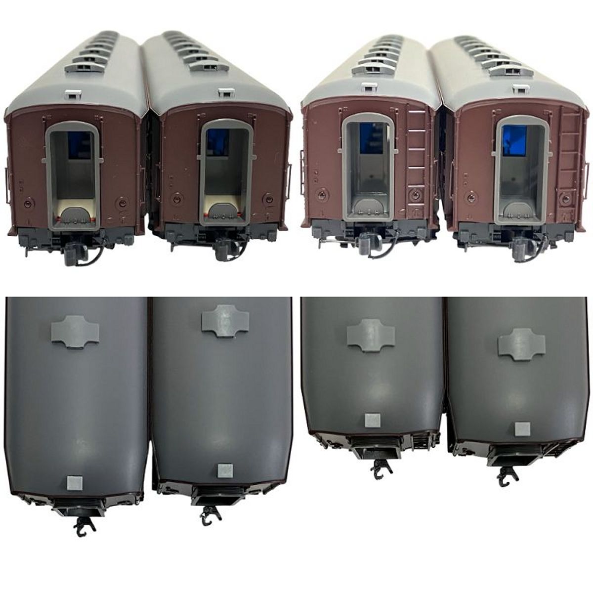 KATO 1-514 オハフ33 茶 2両セット HOゲージ 鉄道模型 中古T10683681