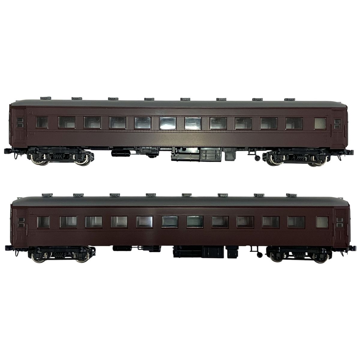 KATO 1-514 オハフ33 茶 2両セット HOゲージ 鉄道模型 中古T10683681