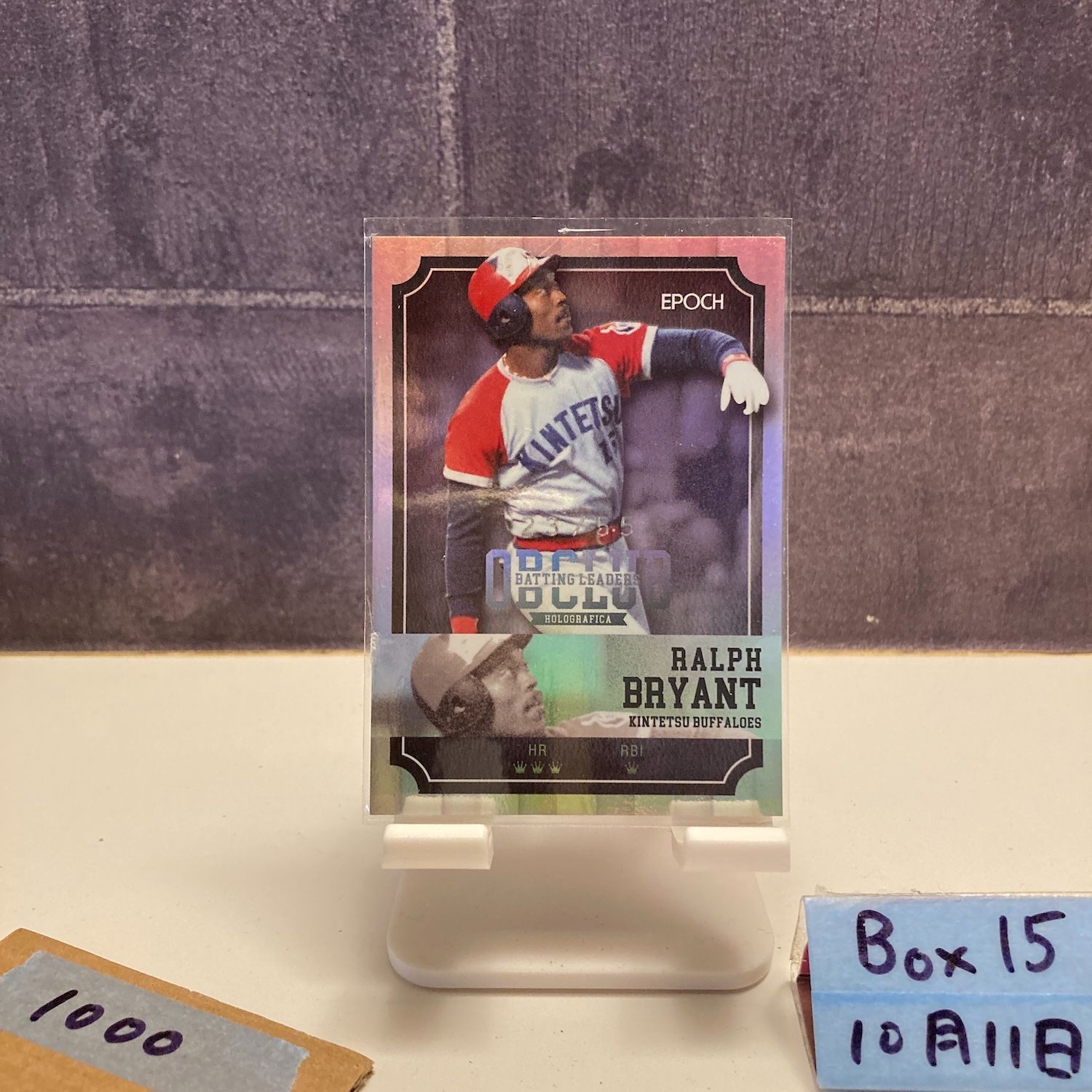 2018 Epoch Ralph Bryant ラルフブライアント 23/55 近鉄バファローズ