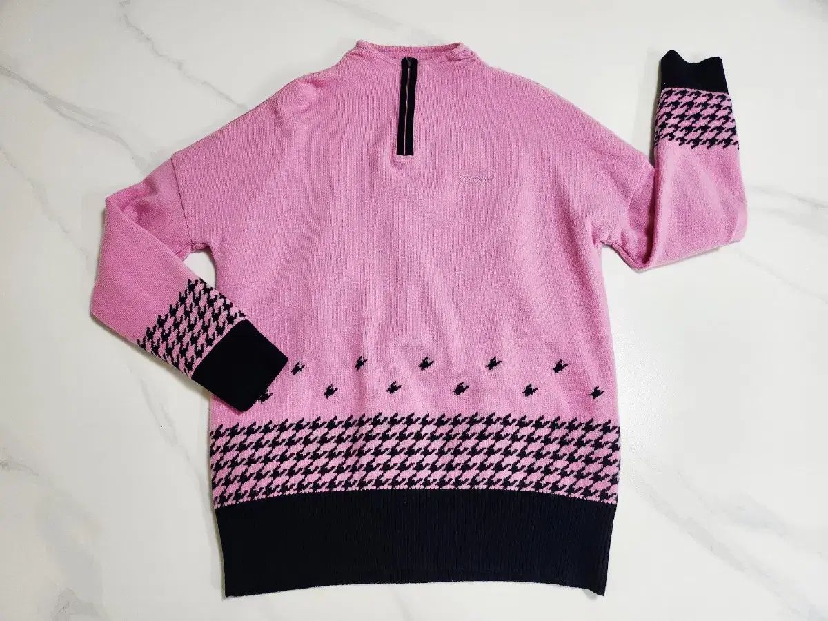 Titleist タイトリスト レディース 防風 厚手 ニット ジップアップTシャツ S 85