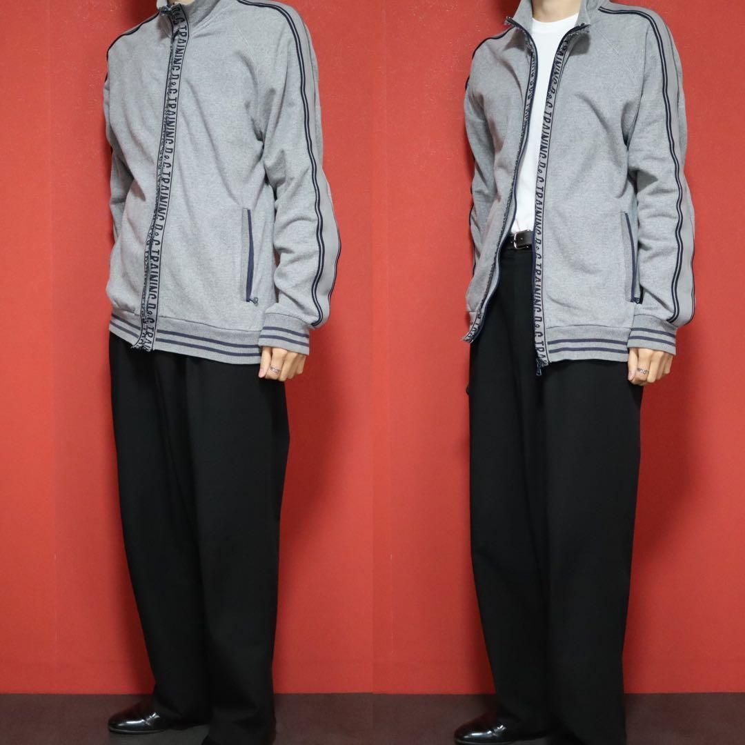 DOLCE&GABBANA センターロゴ ドライバーズニット ジップジャケット