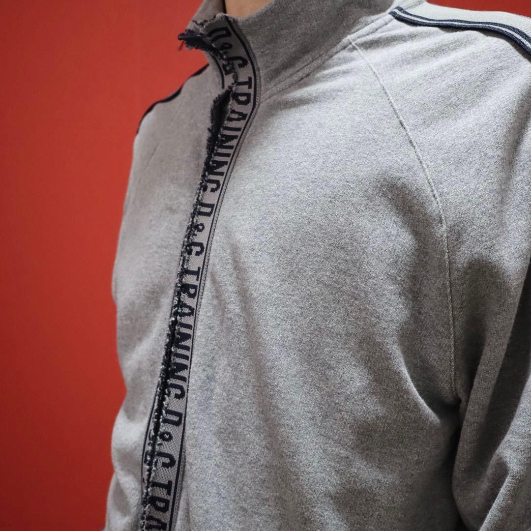 DOLCE&GABBANA センターロゴ ドライバーズニット ジップジャケット