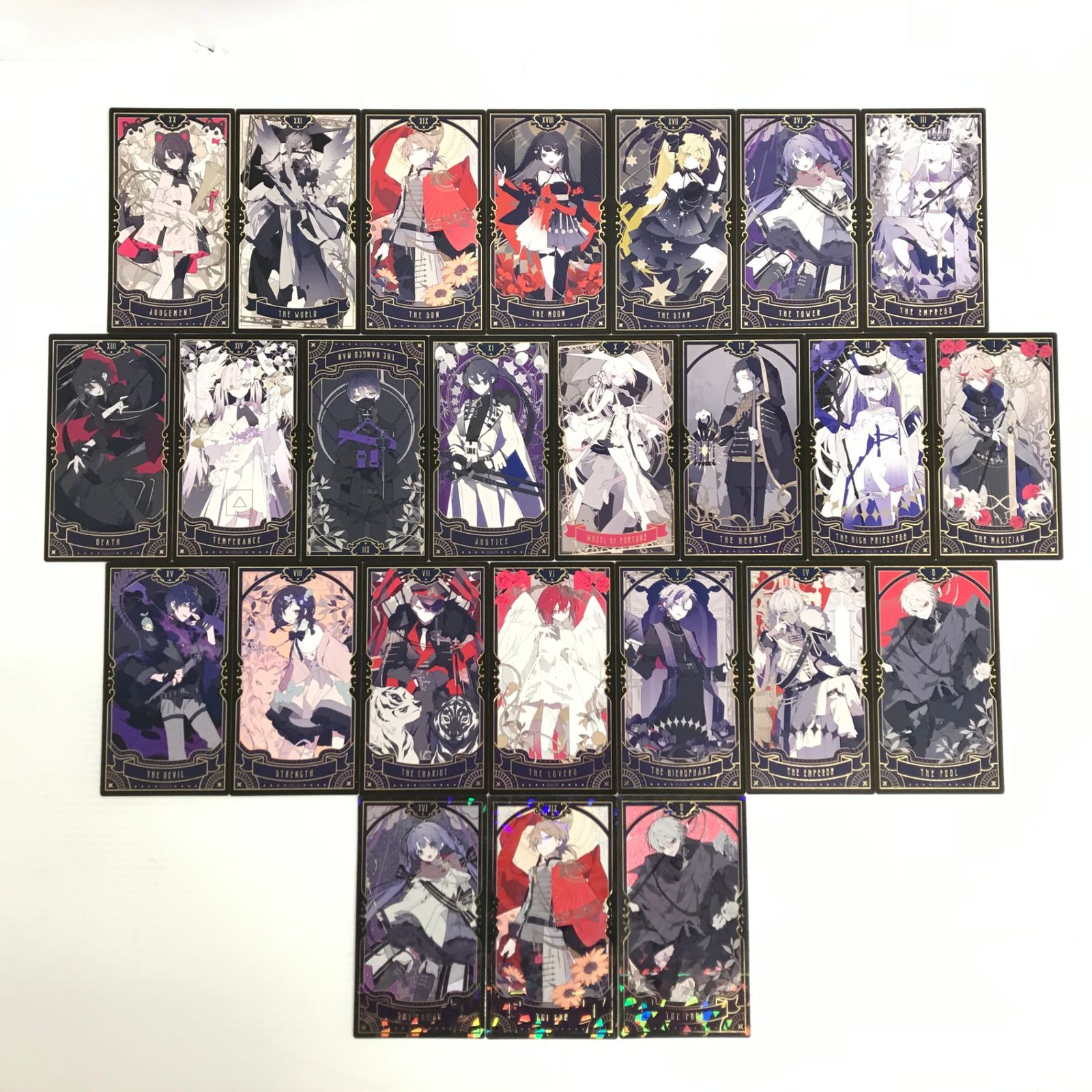 ○ ANYCOLOR カード レア葛葉 伏見ガク 勇気ちひろ 集合 タロット
