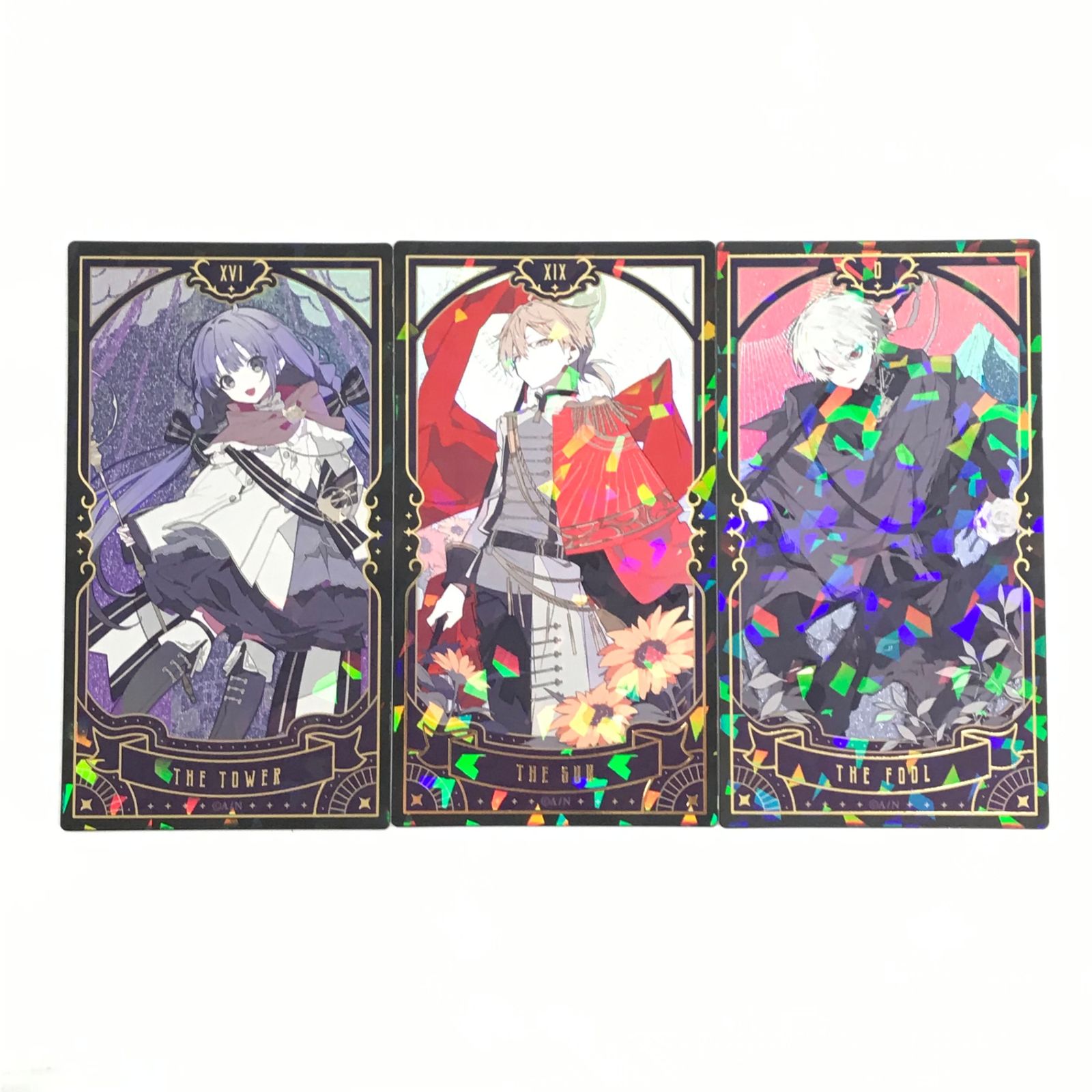 ○ ANYCOLOR カード レア葛葉 伏見ガク 勇気ちひろ 集合 タロット