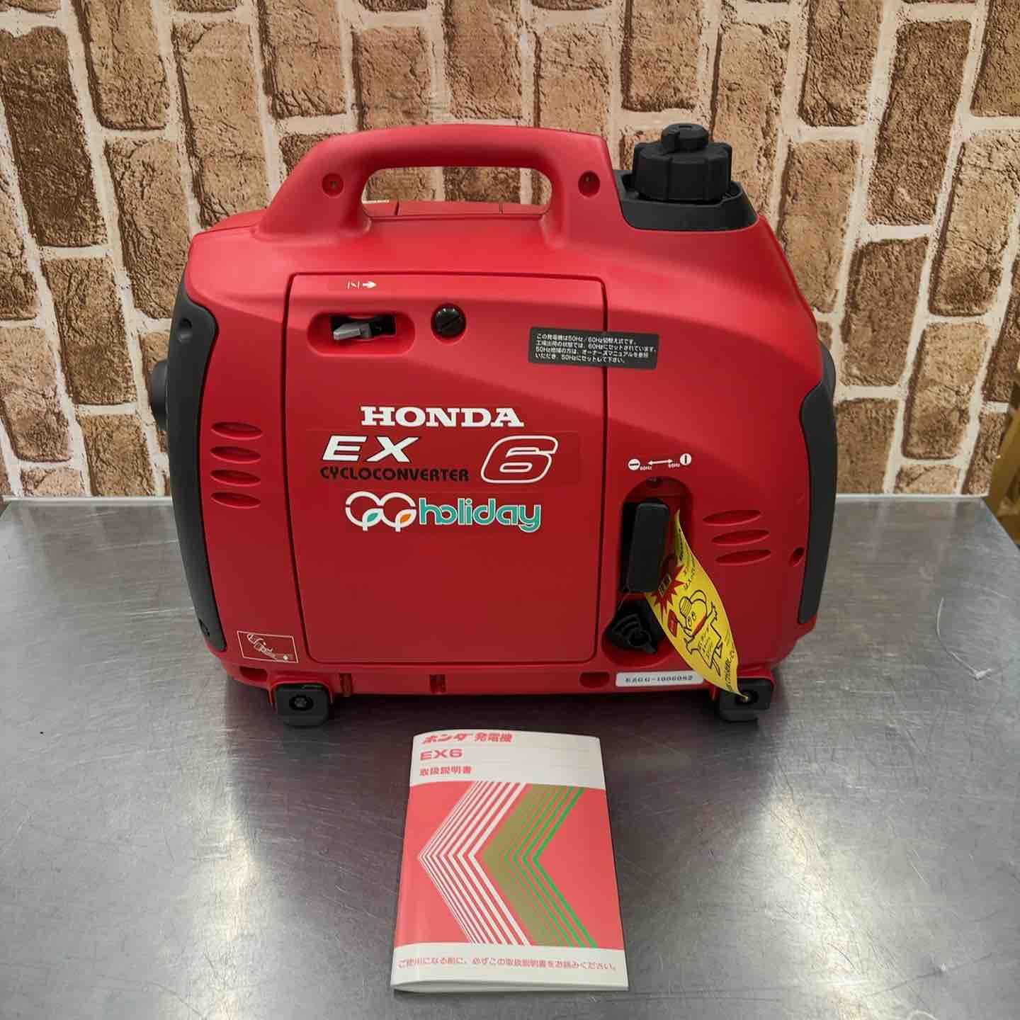 HONDA EX 6 サイクルコンバータ 100V 6A 未使用品】ホンダ(HONDA) サイクロコンバーター発電機 EX6【所沢店