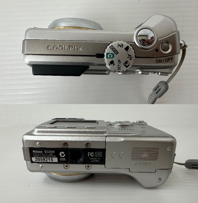 中古品】Nikon ニコン デジタルカメラ COOLPIX E5200 シルバー