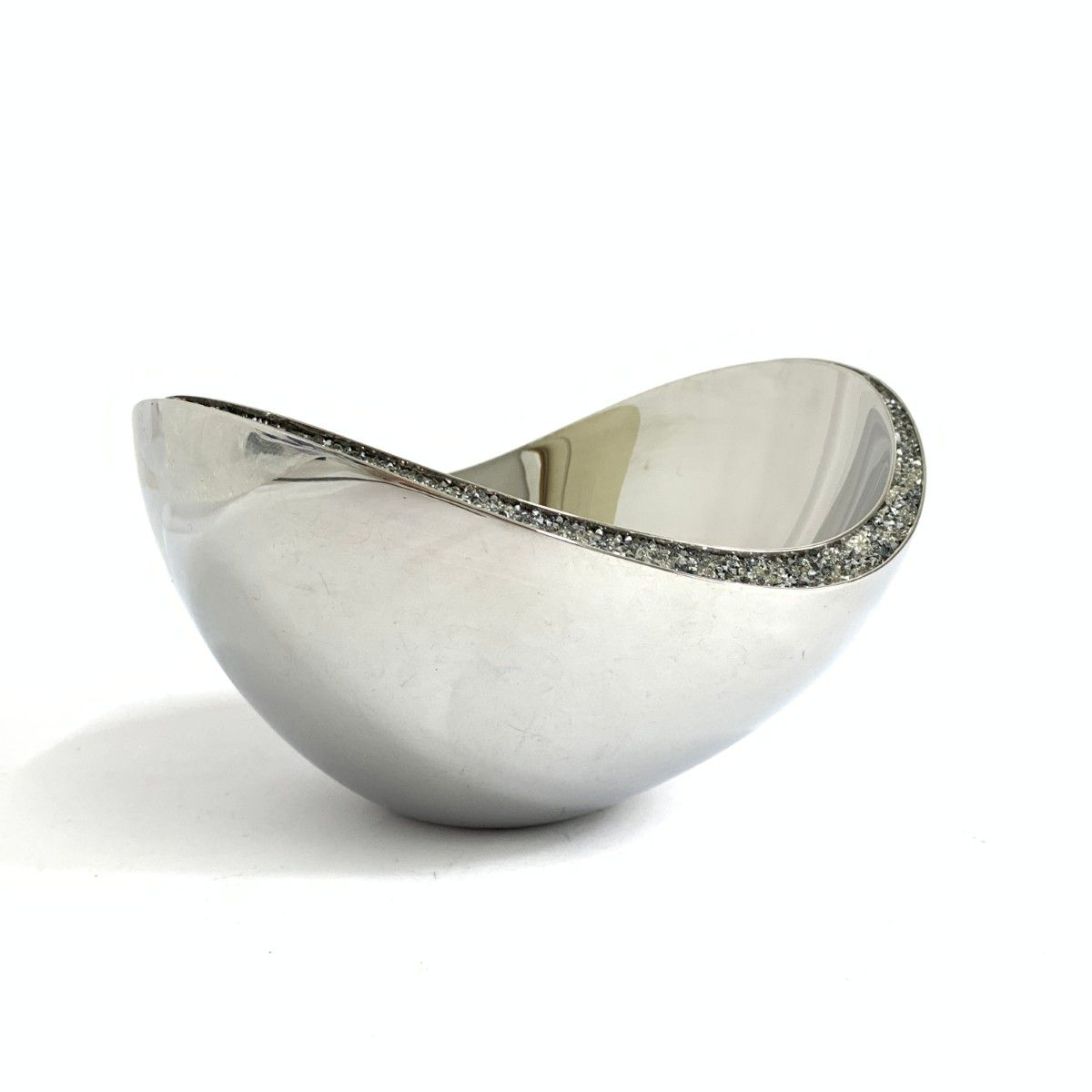 スワロフスキー インテリアボウル 小物入れ シルバーカラー レディース |