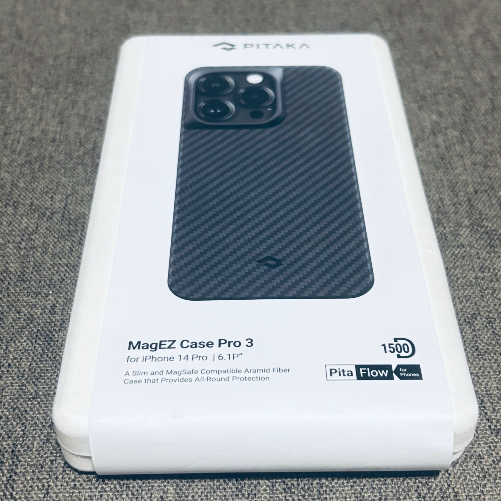 PITAKA iPhone14 Pro ケース MagSafe対応 アラミド - メルカリ