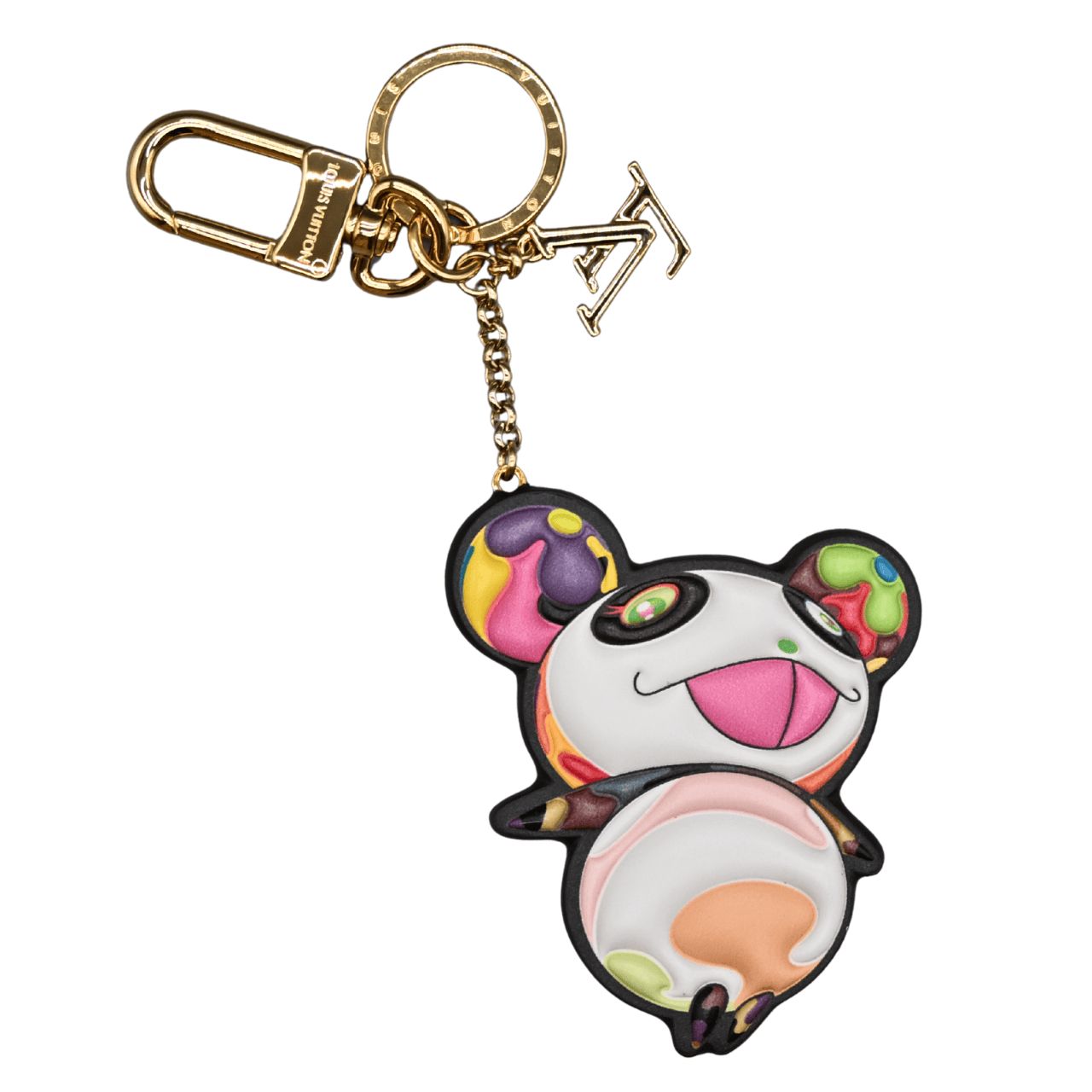 【新品未使用】Louis Vuitton ルイヴィトン パンダ チャーム LOUIS VUITTON ルイヴィトン LV x TM スーパーフラット キーホルダー
