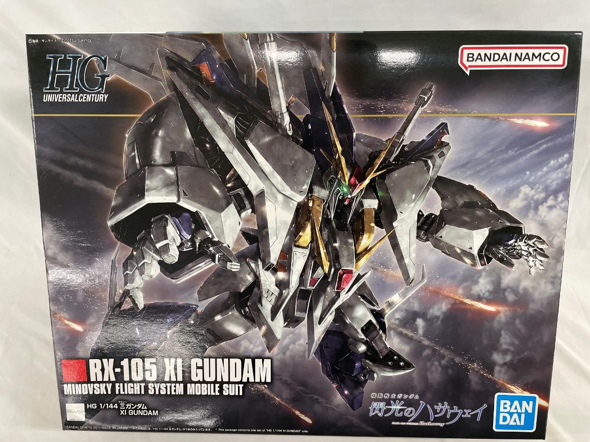 未開封】HGUC 1/144 RX-105 Ξガンダム 機動戦士ガンダム 閃光の