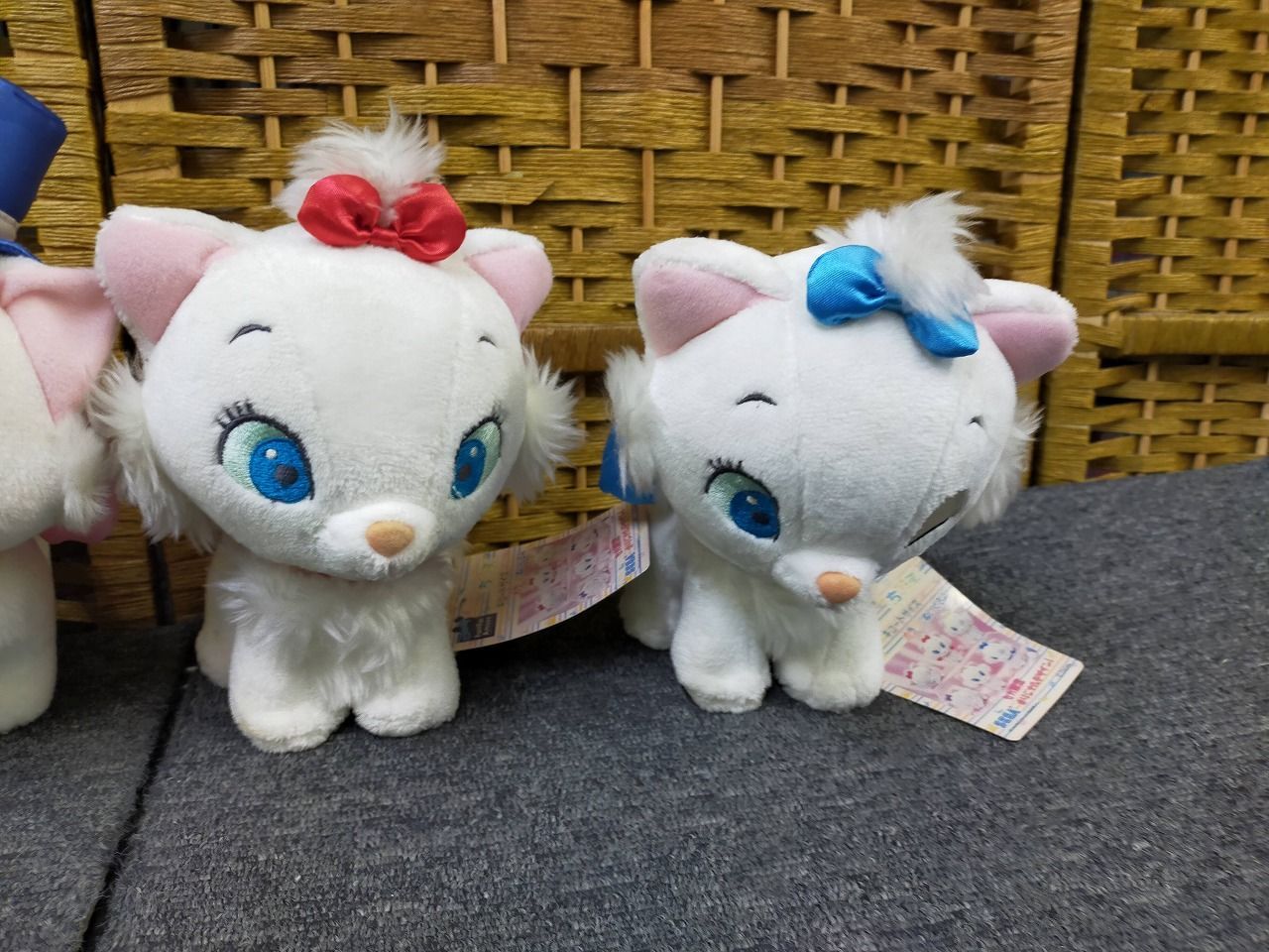 タグ付き】SEGA限定 マリー ぬいぐるみ 5種セット ディズニー おしゃれ