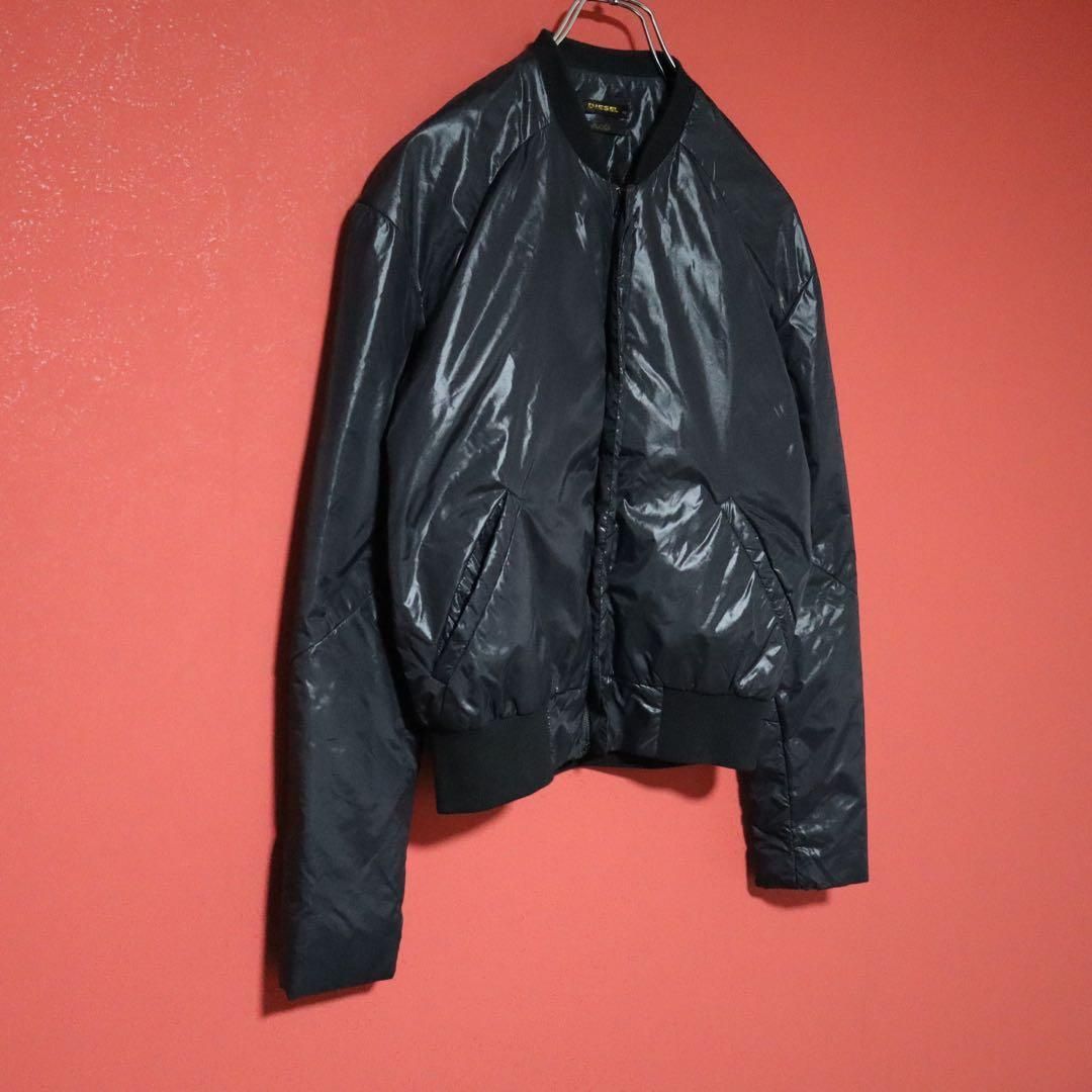 DIESEL ディーゼル 短丈 ナイロン100％ ジップデザイン ジャケット