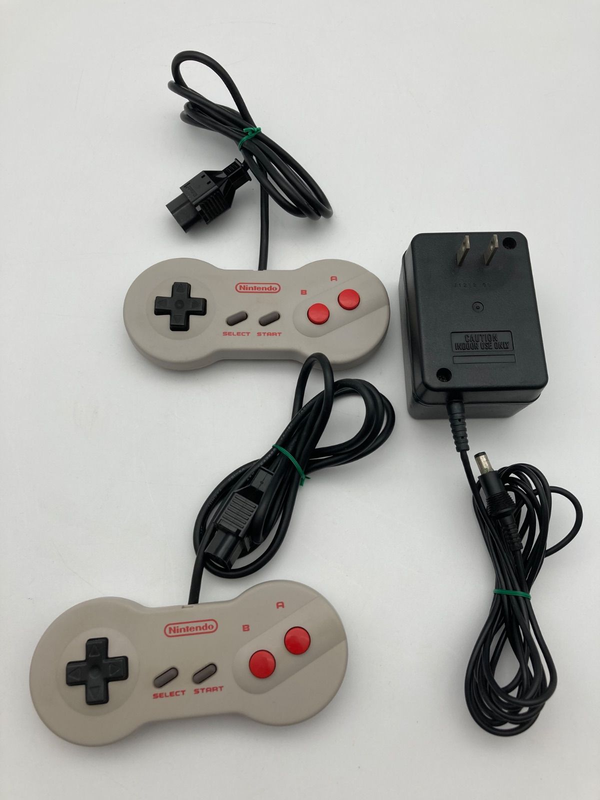 動作OK】ニンテンドー ニューファミコン 本体 周辺機器セット 1205-401