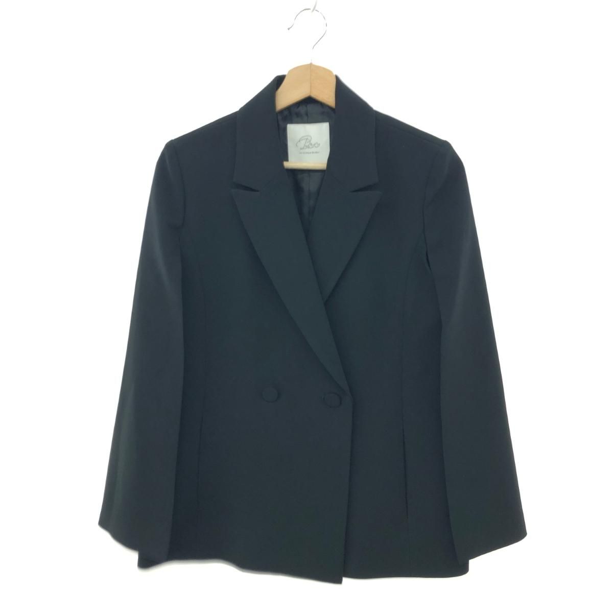 La boutique BonBon ラブティックボンボン ケープ風ダブルジャケット