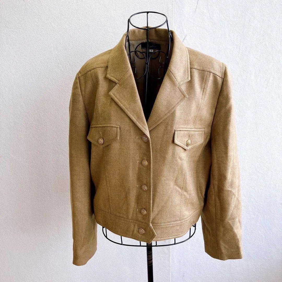 希少✨ レリアン Leilian テーラードジャケット ショート丈 希少 レア