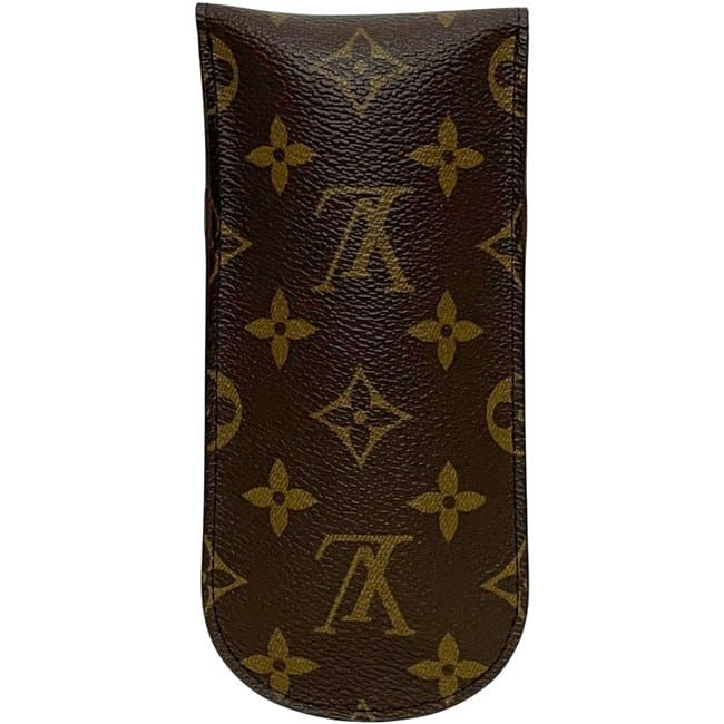 ルイ ヴィトン メガネケース エテュイ リュネット ラバ ブラウン