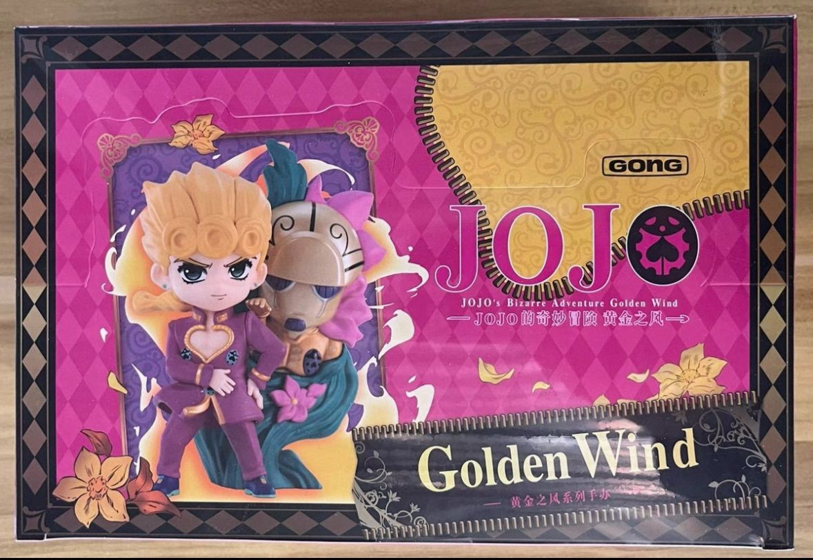 POPMART×GONG ジョジョの奇妙な冒険 黄金の風 フィギュア 1ボックス(6