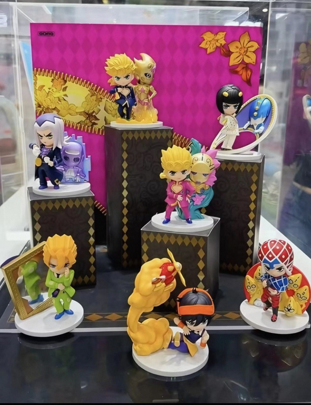 POPMART×GONG ジョジョの奇妙な冒険 黄金の風 フィギュア 1ボックス(6