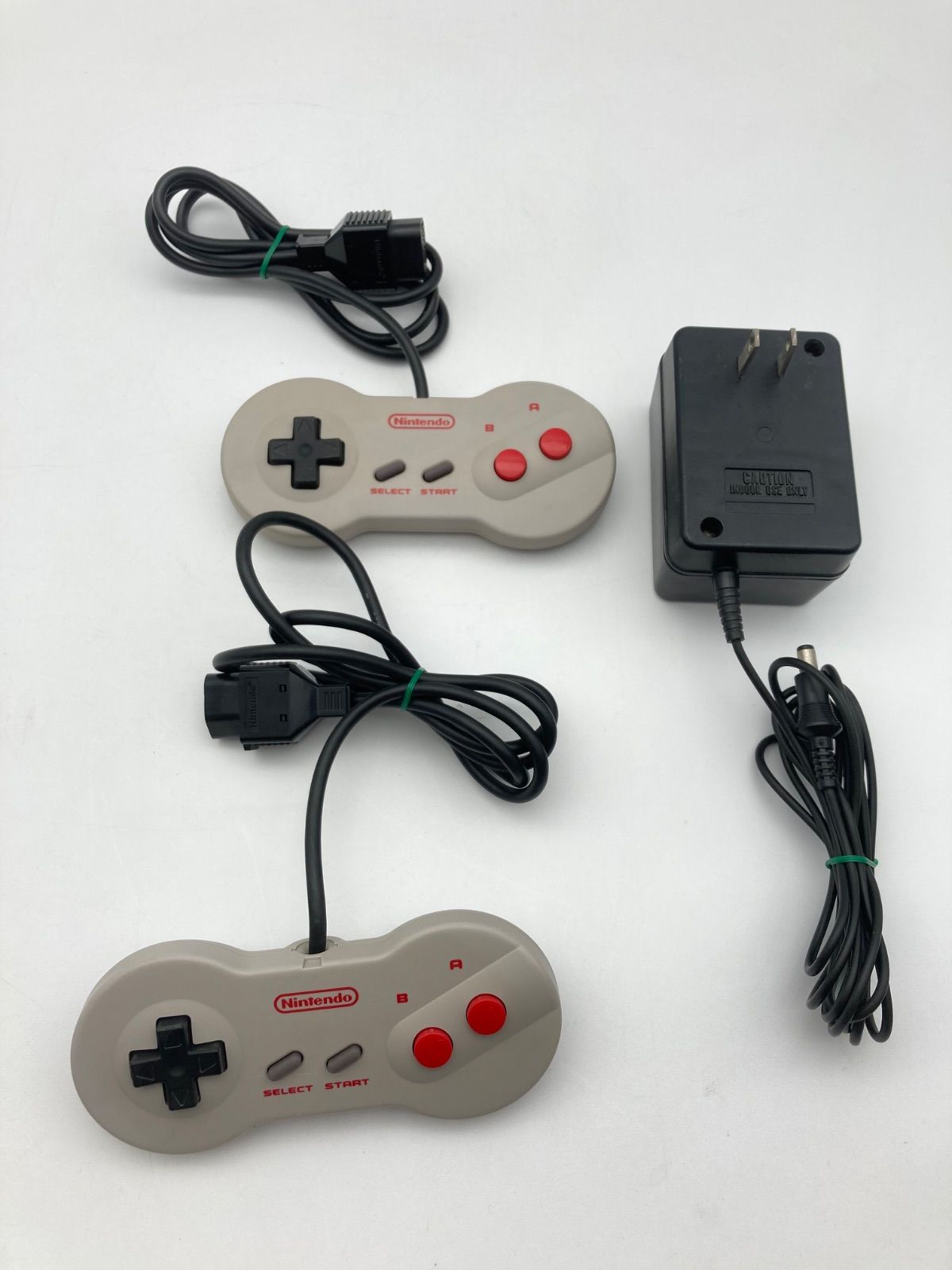 動作OK】ニンテンドー ニューファミコン 本体 周辺機器セット 1205-402