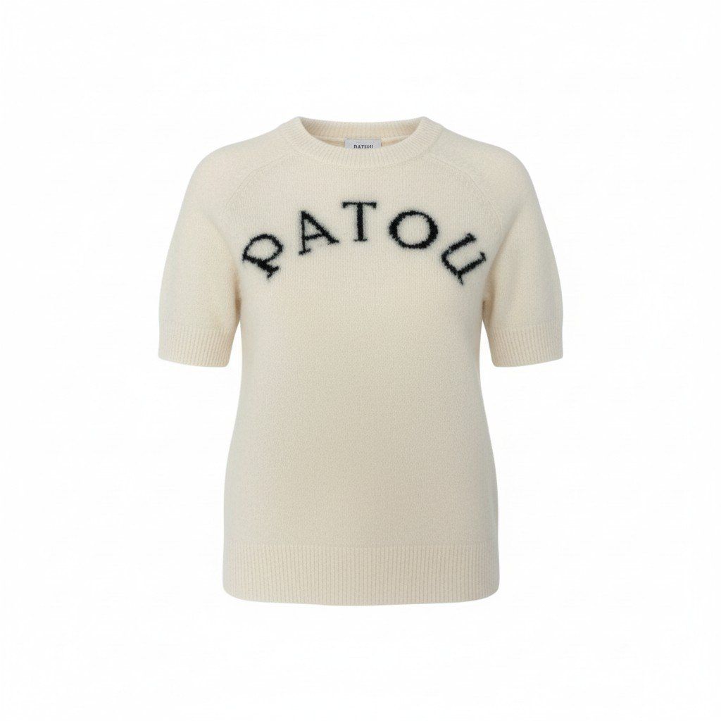 26L5 【美品】 PATOU パトゥ サスティナブルアルパカ混 ジャガード