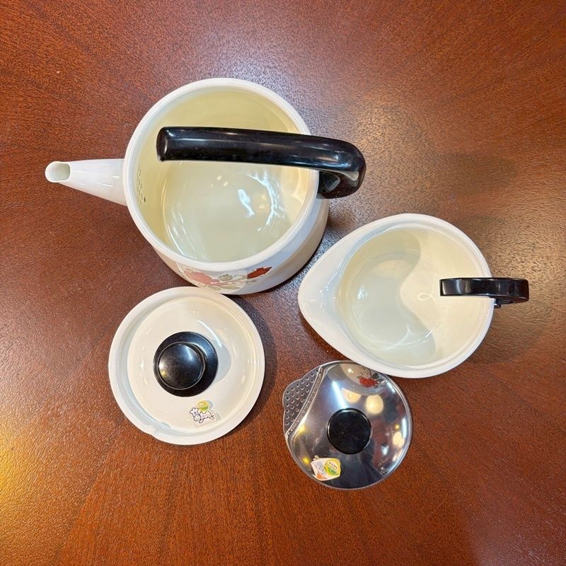 ケトル＆ポットセット 昭和レトロ