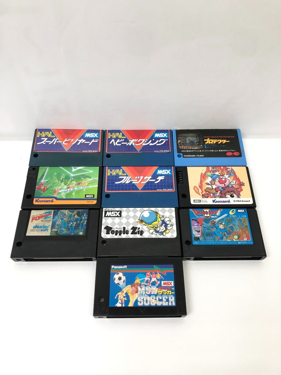 MSX ソフトまとめ ソフトのみ 動作未確認のため､現状品価格 - メルカリ