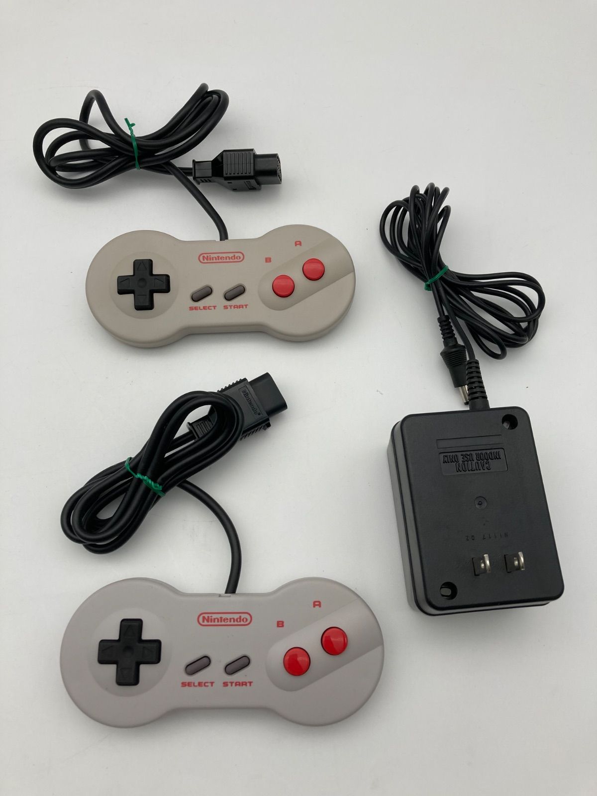 動作OK】ニンテンドー ニューファミコン 本体 周辺機器セット 1205-405