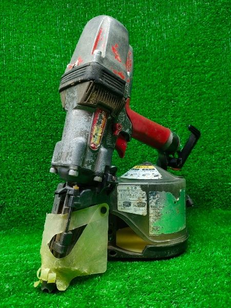 MAXマックス HN-90 高圧釘打機 90 mm エア漏れなし 連発時送り不良ありのため 扱い