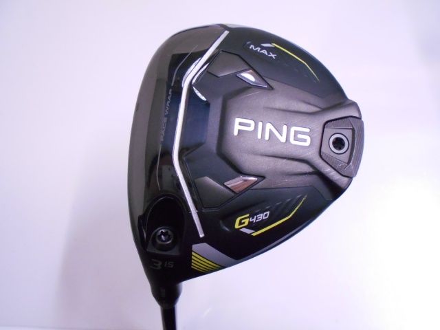 中古】レフティーフェアウェイウッド ピン G430 MAX ALTA J CB BLACK