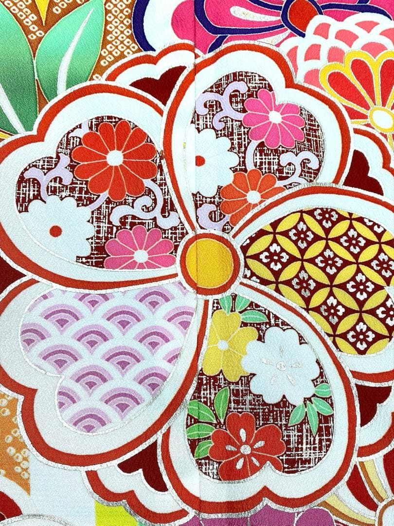 ポリエステル振袖 玉城ティナ×キスミス 銀彩 身丈168cm MOP521 - メルカリ