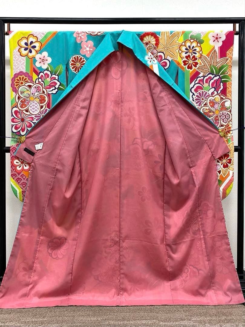 ポリエステル振袖 玉城ティナ×キスミス 銀彩 身丈168cm MOP521 - メルカリ