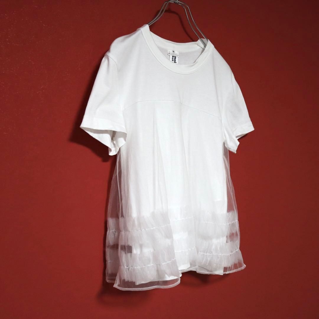 美品】noir kei ninomiya コムデギャルソン チュール切替T - メルカリ
