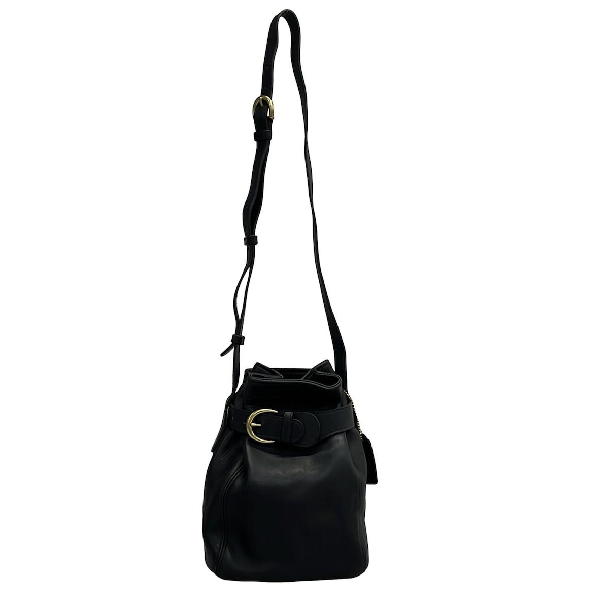 COACH コーチ ショルダーバッグ 4156 黒 レザー