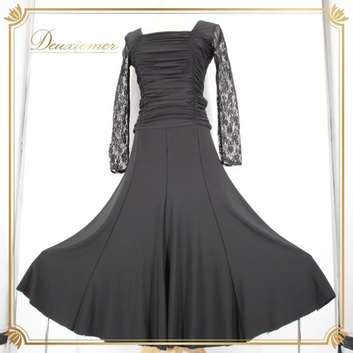 社交ダンス 衣装 スタンダード ドレス ワンピース レッスンウェア