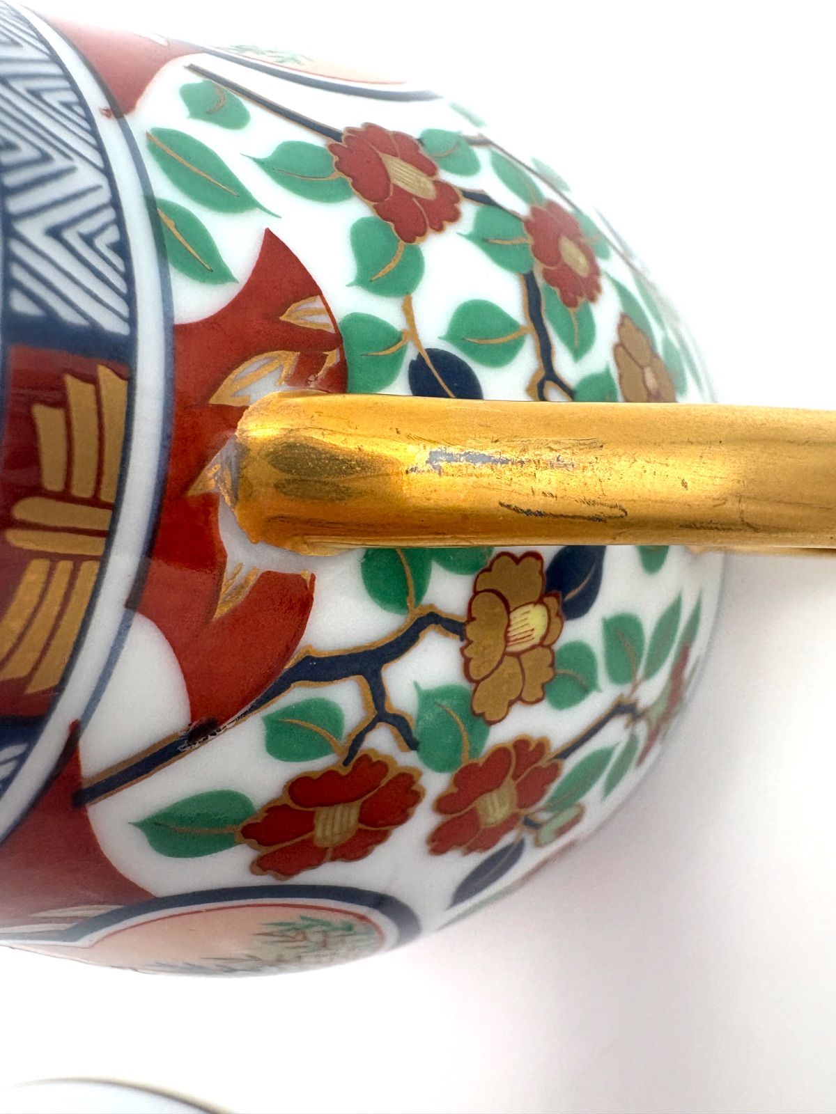 古賀秀行 金彩伊万里 伊万里焼 花伝十二ヶ月 IEI社 12カ月の花 12月 2