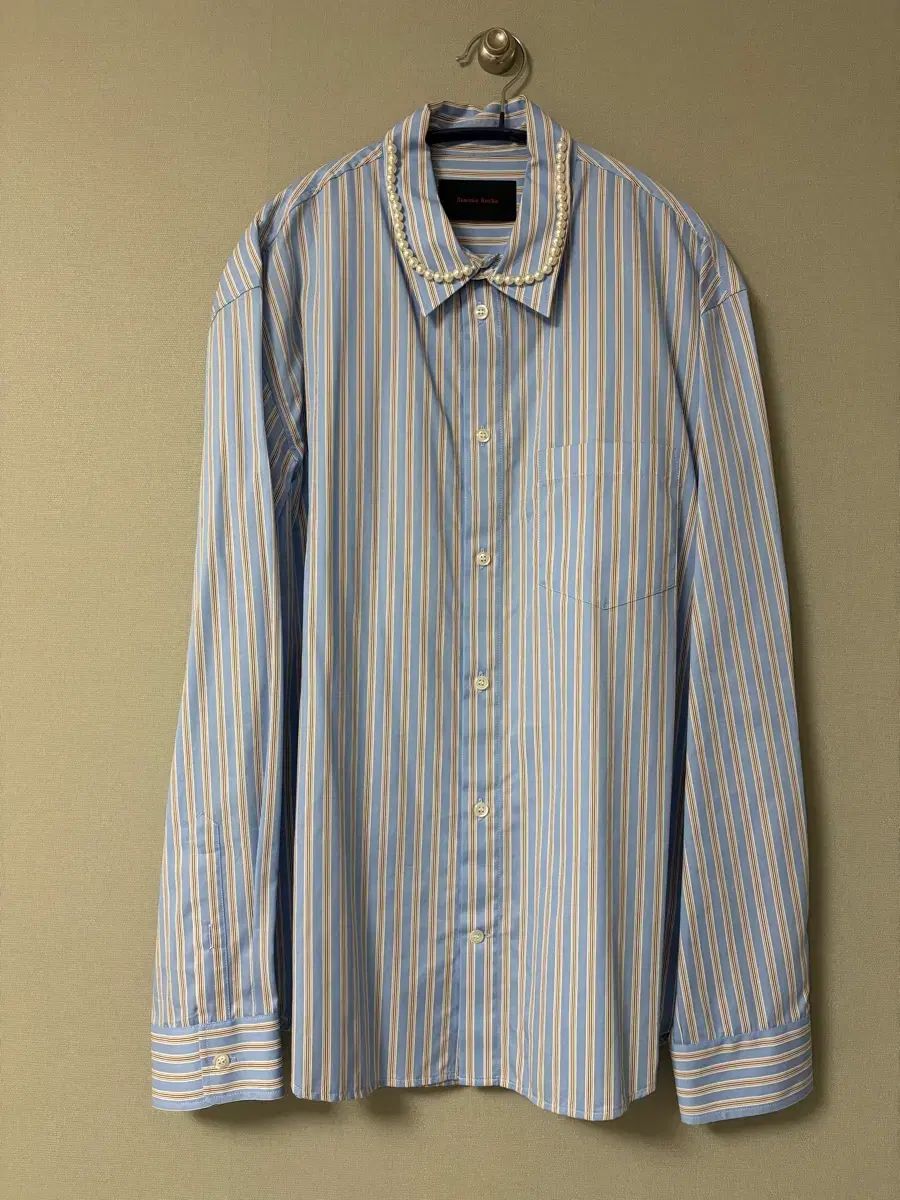 シモーンロシャ ストライプ シャツ M