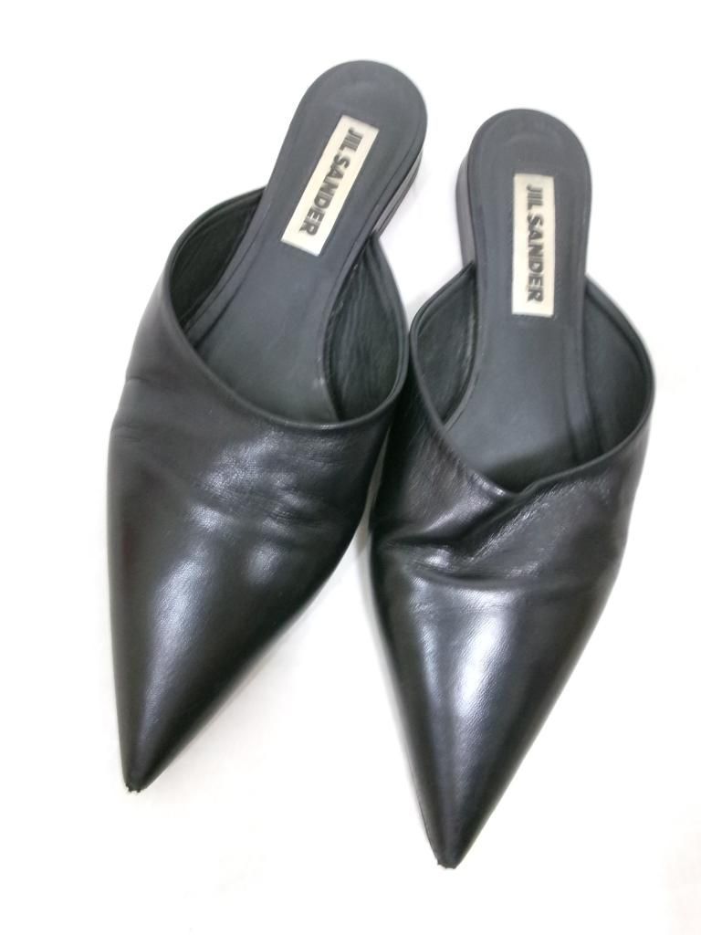 JILL SANDER ジルサンダー サンダル ミュール ポインテッドトゥ つっ