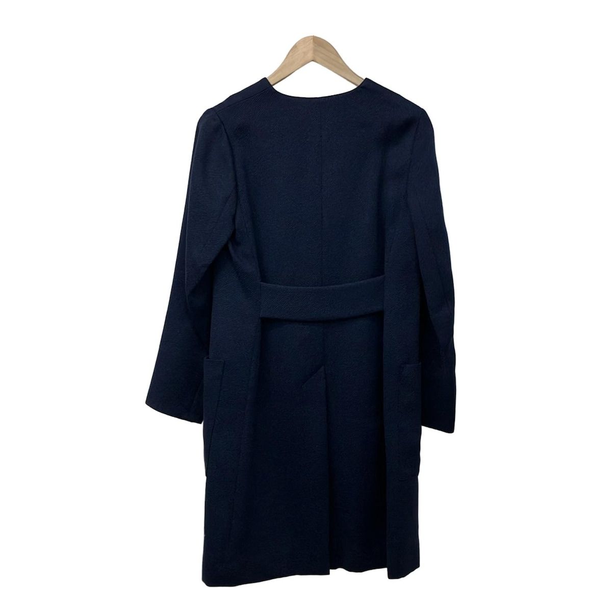 EPOCA(エポカ) コート サイズ40 M レディース美品 - ネイビー 長袖/秋