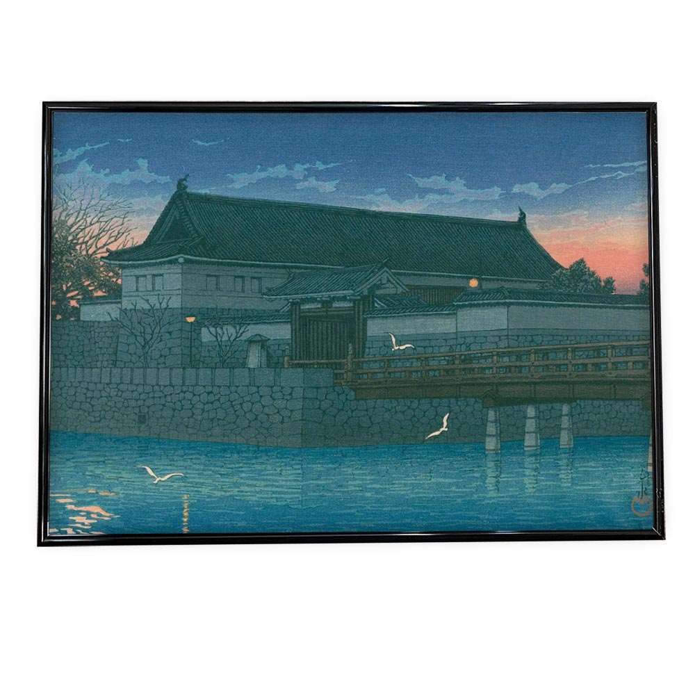 B4サイズ（約25x36cm）】【bn-poster-227】川瀬巴水(かわせはすい