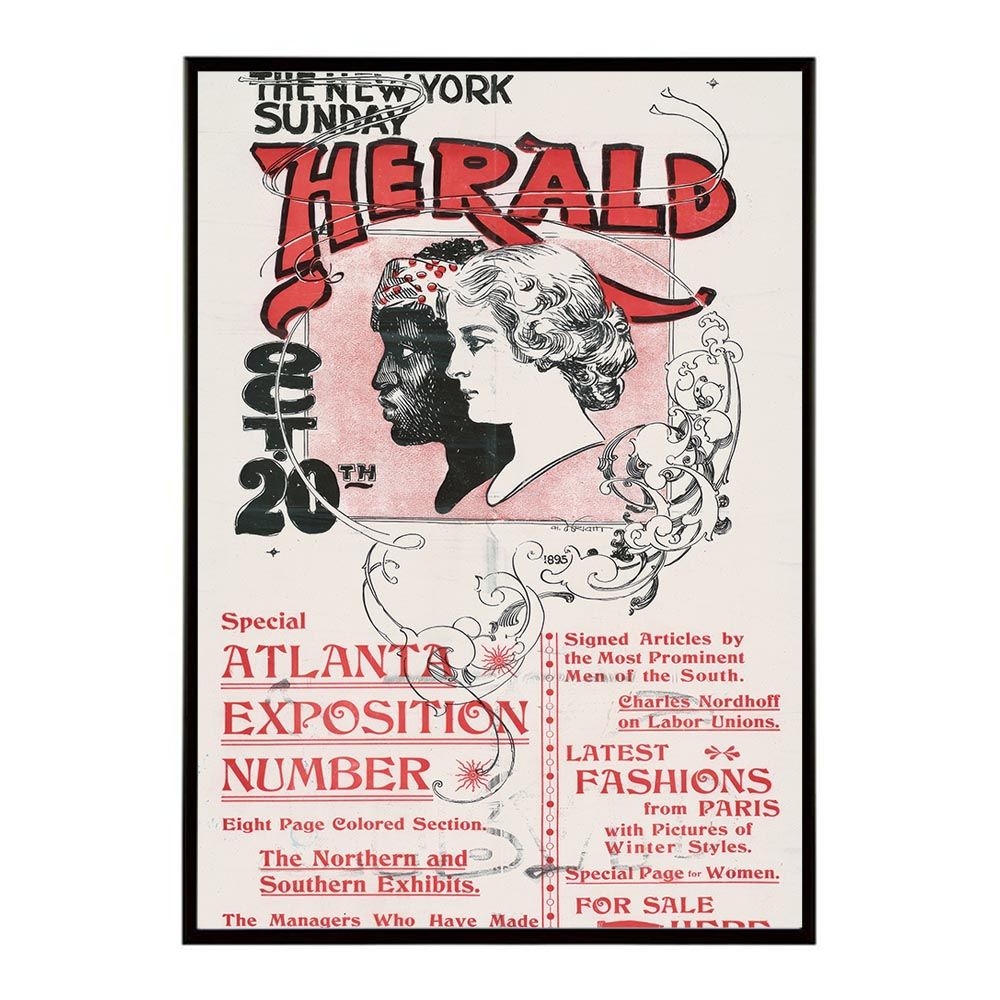 B4サイズ（約25x36cm）】【bn-poster-2286】フレーム付き 超レトロ