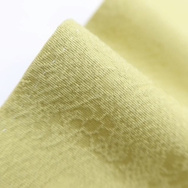 ✾まめ藤✾ 未着用 正絹 着物 飾り立てずに本当の顔を花開く木蘭色 色無地 U-65