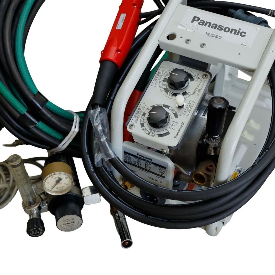 【店頭引取限定】【中古】【現状販売】Panasonic 溶接機 16,500円(税込) お引き取り限定 パナソニック半自動中古溶接機 フルセット！！ - メルカリ