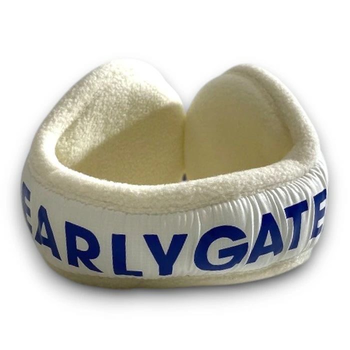 PEARLY GATES PG1989 ゴルフ　ブルゾン　ホワイト イヤーマフ PEARLY GATES パーリーゲイツ ゴルフ コンパクト収納 リップストップ