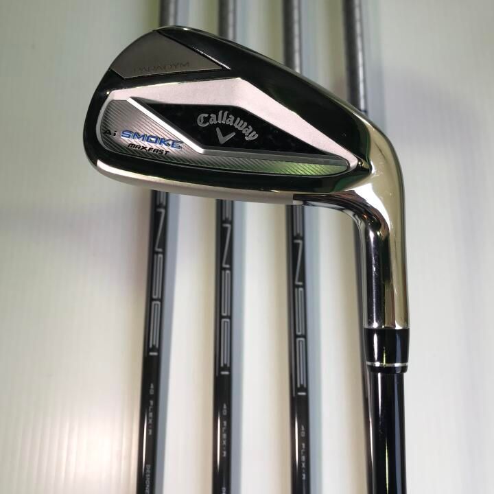 キャロウェイ PARADYM Ai SMOKE MAX FAST TENSEI 40 for Callaway Rフレックス アイアンセット 最短