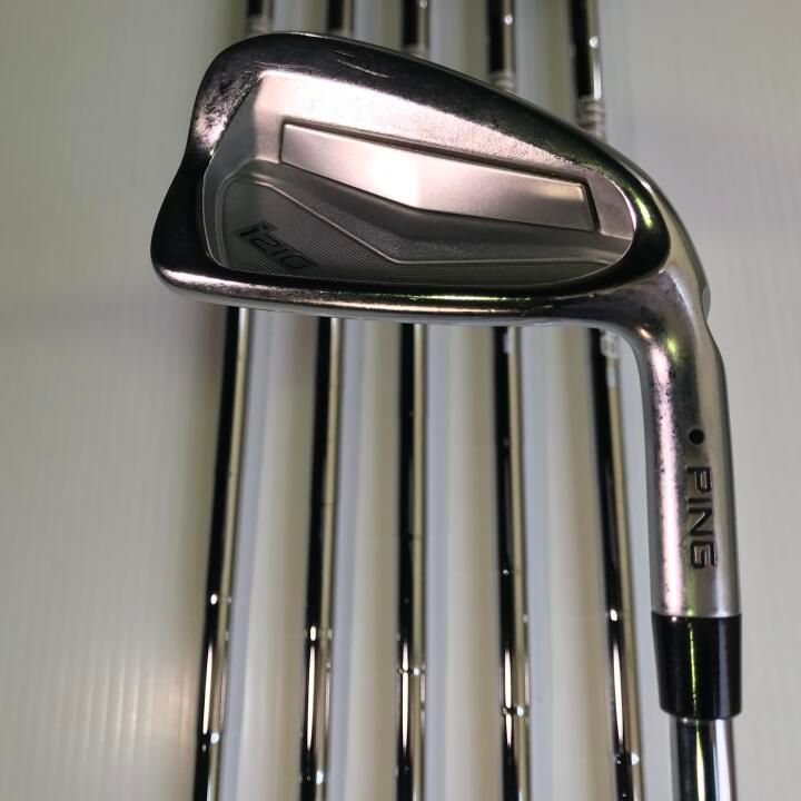 ピン i210 ﾀﾞｲﾅﾐｯｸｺﾞｰﾙﾄﾞ 120 S200フレックス アイアンセット 中古