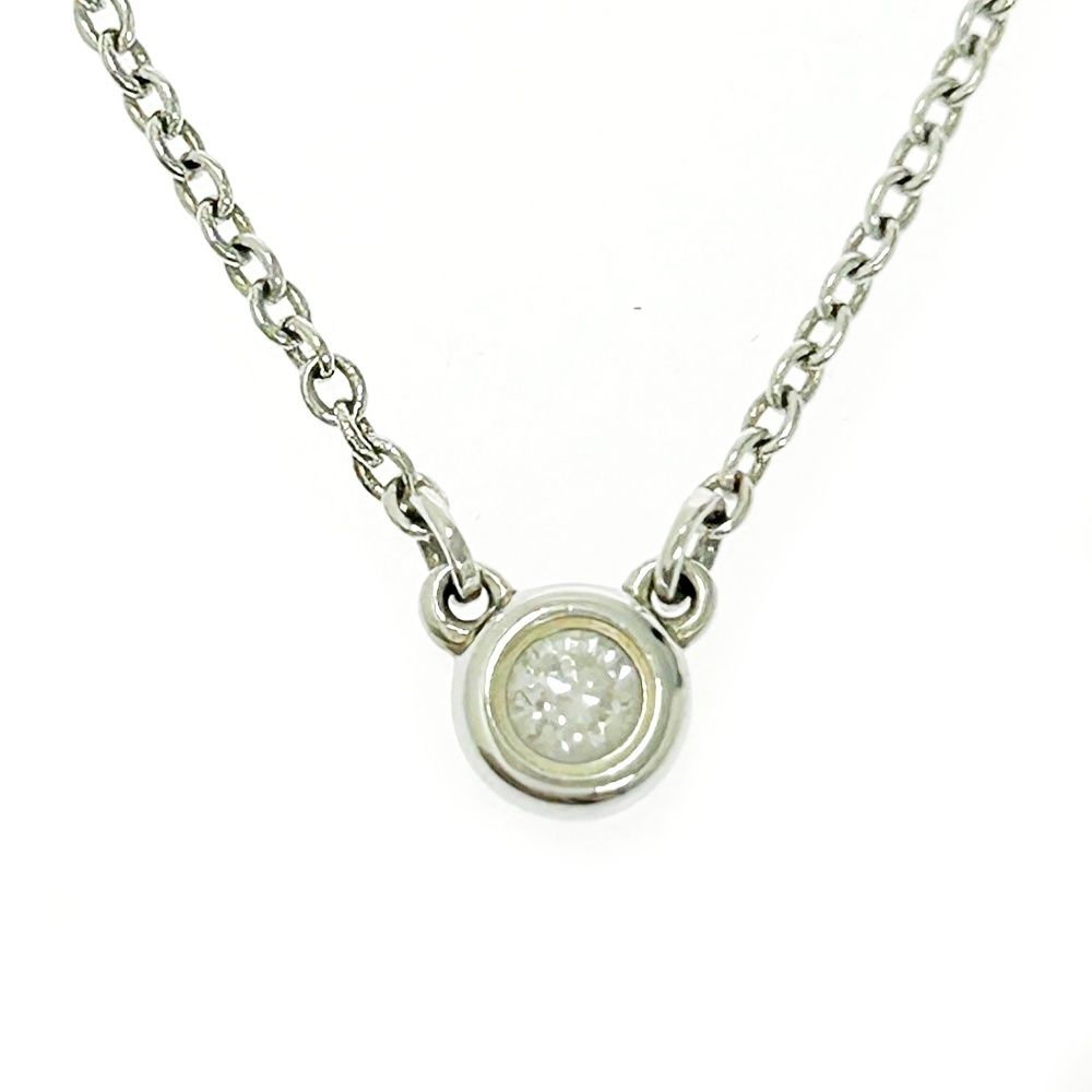 中古】TIFFANY&Co. ティファニー シルバー ダイヤモンド バイザヤード