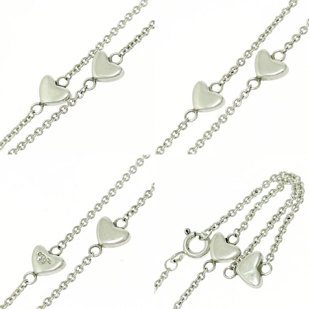 中古】TIFFANY&Co. ティファニー シルバー ハートリンク ラリアット
